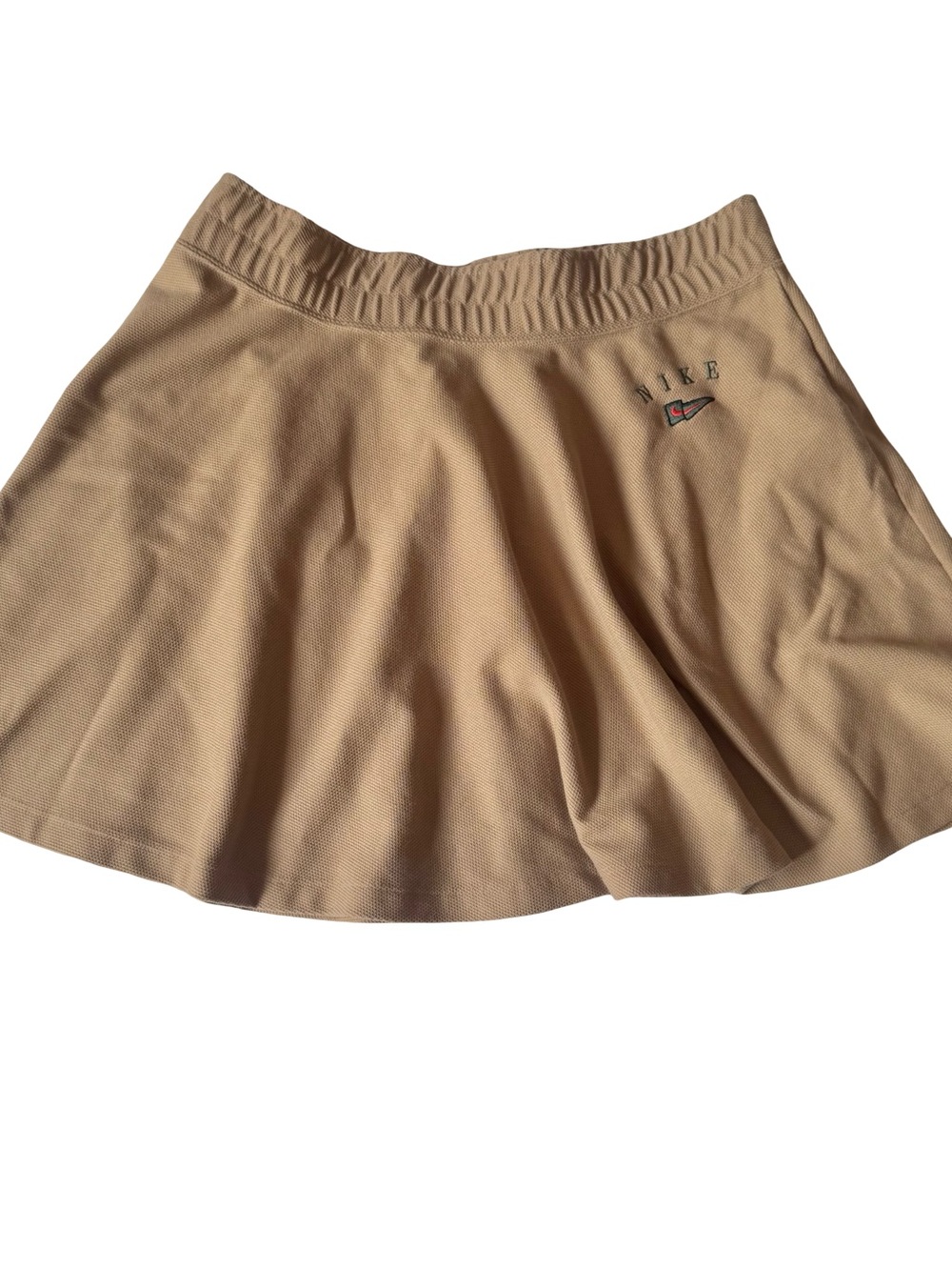 Nike Sportswear Women’s Beige Pique Skirt Size XL FD0898-247